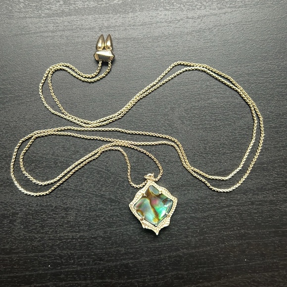 Kendra Scott Kacey Necklace- Abalone - Picture 5 of 7